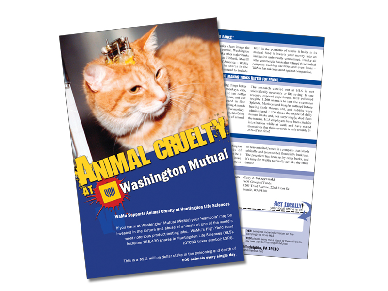 Animal Cruelty: Washington Mutual