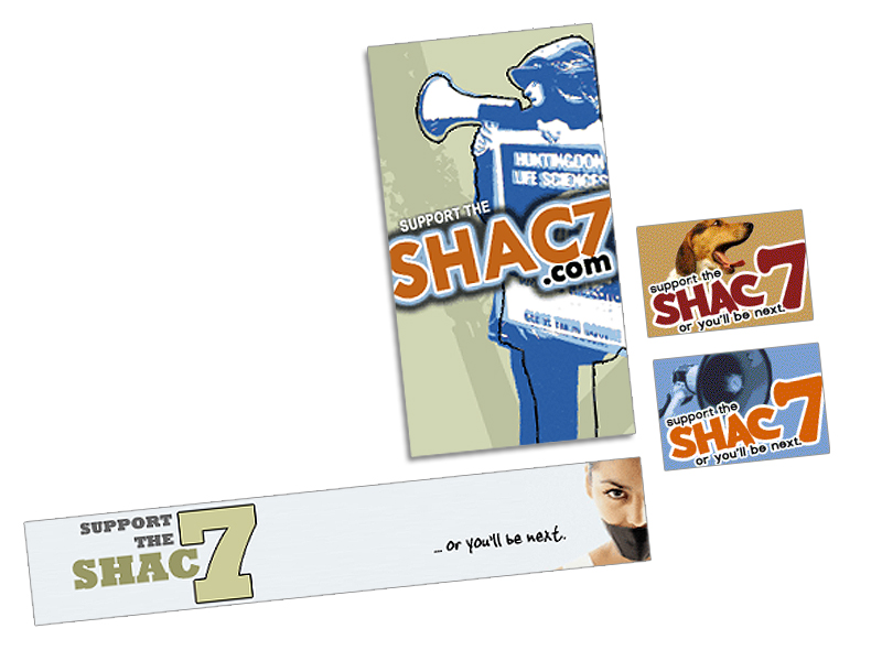 SHAC7 Support Banners